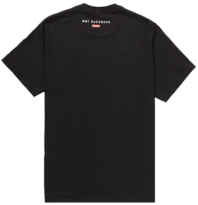 Supreme Roy DeCarava 密西西比州黑色T恤 Order Supreme Roy DeCarava 密西西比州黑色T恤