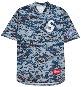 Supreme S Logo 棒球亨利衫 (SS25) 數碼迷彩款式 Buy Supreme S Logo 棒球亨利衫 (SS25) 數碼迷彩款式