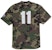 Supreme S Logo Baseball Henley Woodland Camo