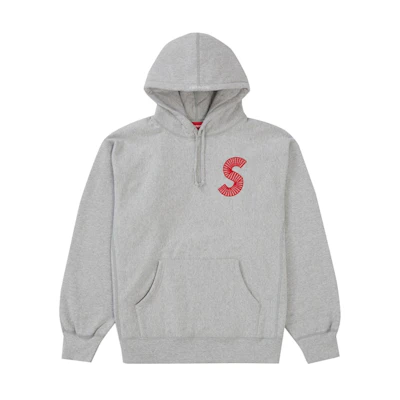 Supreme S Logo Hoodie (FW20) Heather Grey