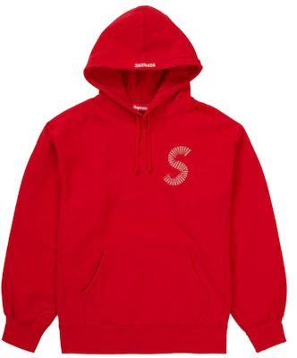 Supreme S Logo Hoodie (FW20) Merah Buy Supreme S Logo Hoodie (FW20) Merah