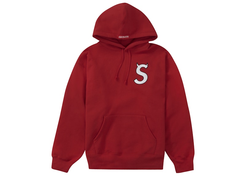 Buy Hoodie Supreme S Logo (FW22) Merah