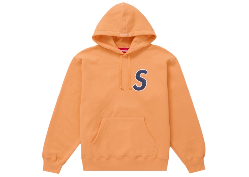 Supreme S Logo Hooded Sweatshirt (SS25) Bright Orange