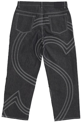 Supreme S Logo Seluar Jeans Baggy Hitam Order Supreme S Logo Seluar Jeans Baggy Hitam