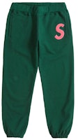 Supreme S Logo Sweatpant (FW19) Dark Green