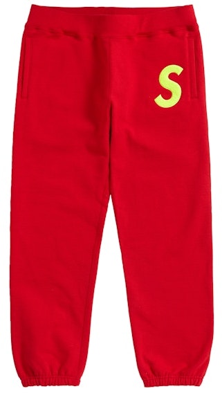 supreme-s-logo-sweatpant-fw-19-red