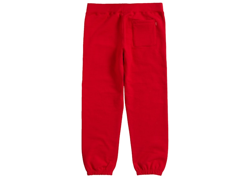 Supreme S Logo Sweatpant (FW19) Red 圖 2