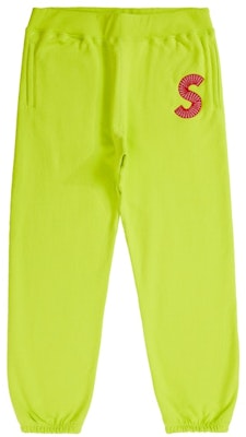 Supreme S Logo Sweatpant (FW20) Acid Green Buy Supreme S Logo Sweatpant (FW20) Acid Green
