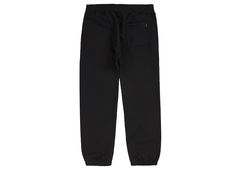 Order Supreme Sロゴ スウェットパンツ (FW20) 黒
