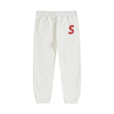 Supreme S Logo Sweatpant (FW20) White