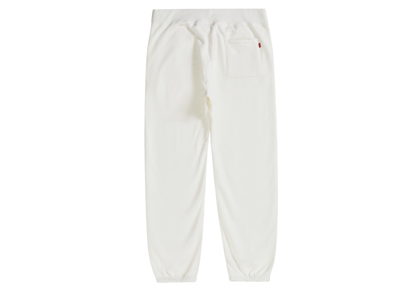 Order Supreme FW20 Sロゴ スウェットパンツ (白)
