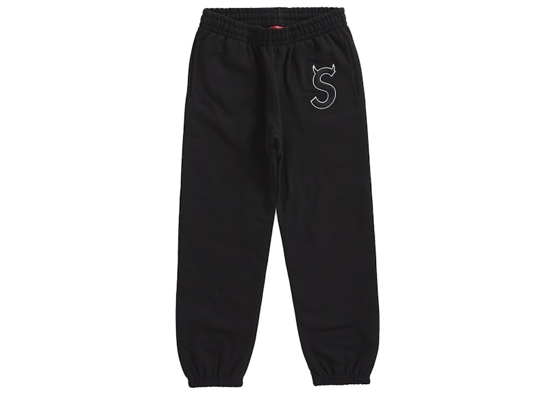 Buy Supreme Seluar Panjang Logo S (FW22) Hitam