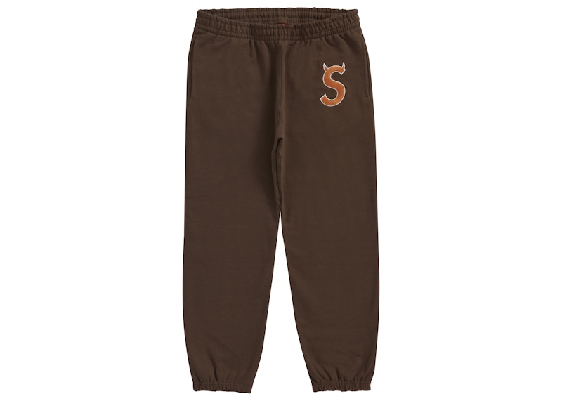 Buy Sweatpant Supreme S Logo (FW22) Cokelat