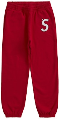 Supreme S Logo Sweatpant (FW22) Red Buy Supreme S Logo Sweatpant (FW22) Red
