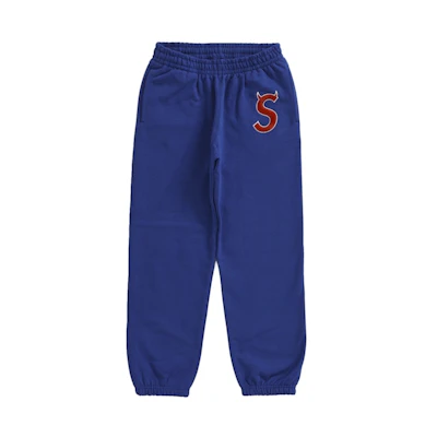 Supreme S Logo Sweatpant (FW22) Royal