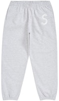 Supreme S Logo Sweatpant (FW24) Ash Grey Supreme S Logo Sweatpant (FW24) Ash Grey
