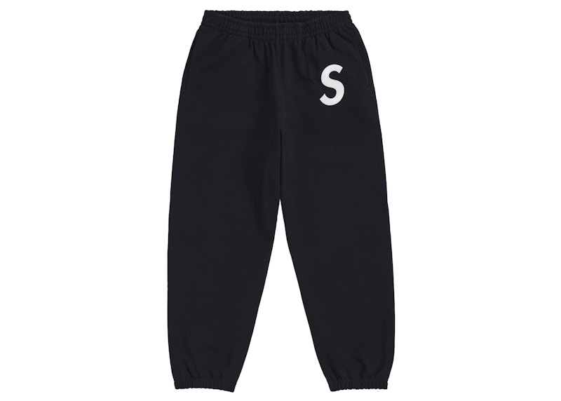 Supreme S Logo Sweatpant (FW24) Black