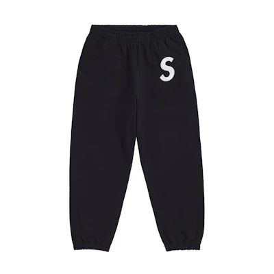 Supreme S Logo Sweatpant (FW24) Black