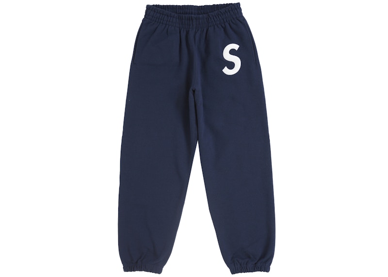 Supreme S Logo Sweatpant (FW24) Navy