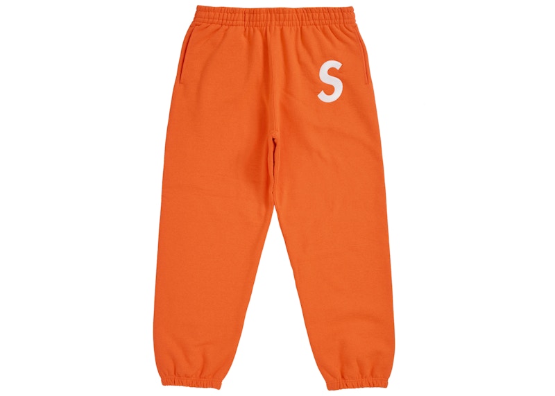 Supreme S Logo Sweatpant (FW24) Orange