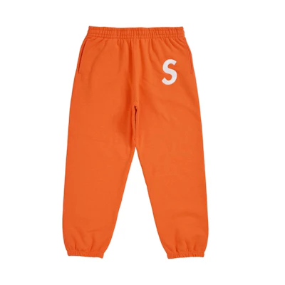 Supreme S Logo Sweatpant (FW24) Orange