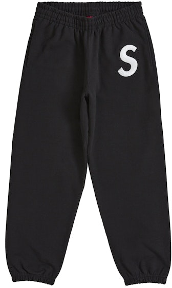 supreme-s-logo-sweatpant-fw-25-black