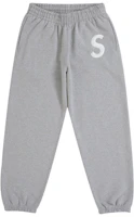 Supreme S Logo Sweatpant (FW25) Heather Grey Supreme S Logo Sweatpant (FW25) Heather Grey