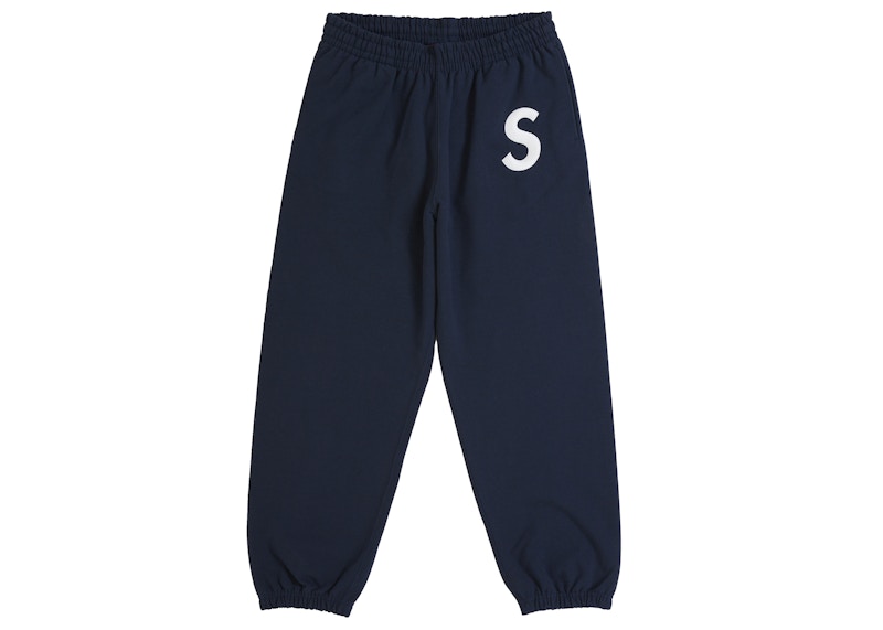 Supreme S Logo Sweatpant (FW25) Navy