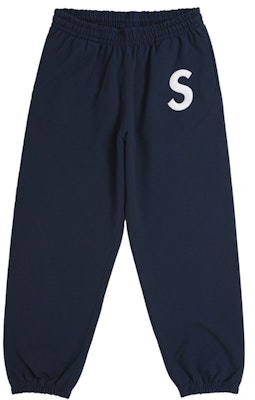 Seluar Sweatpant Supreme S Logo (FW25) Navy Buy Seluar Sweatpant Supreme S Logo (FW25) Navy