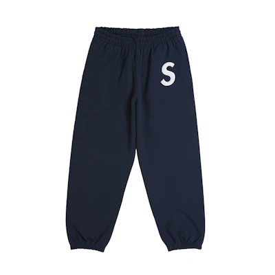 Supreme S Logo Sweatpant (FW25) Navy