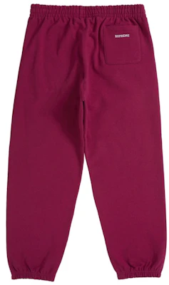 Supreme S Logo Sweatpant Merah (FW25) Order Supreme S Logo Sweatpant Merah (FW25)
