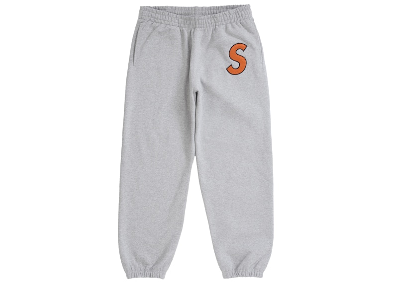 Supreme S Logo Sweatpant (SS25) Ash Grey