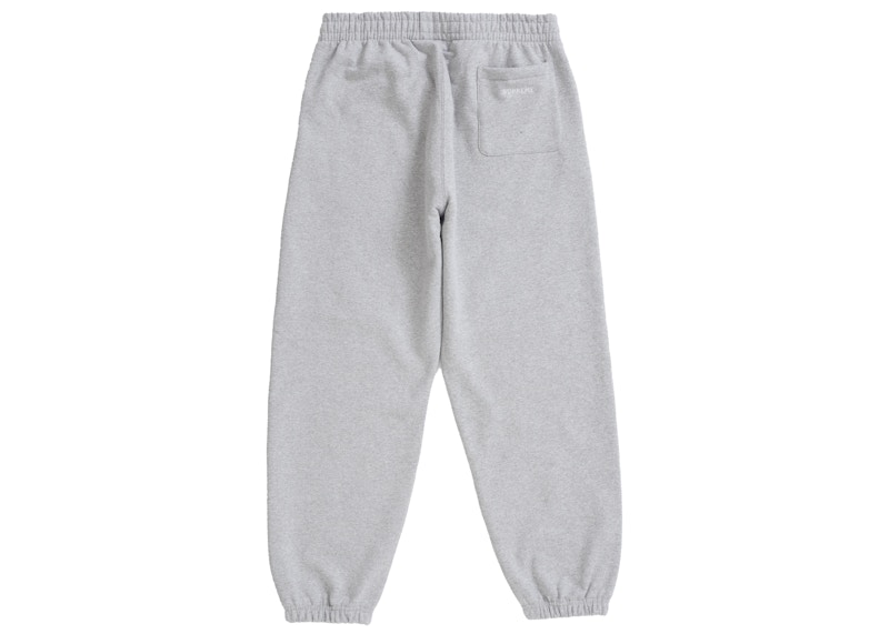 Order Pantalón Deportivo Supreme S Logo (SS25) Gris Ceniza