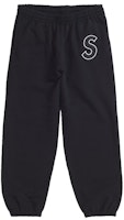 Supreme S Logo Sweatpant (SS25) Black