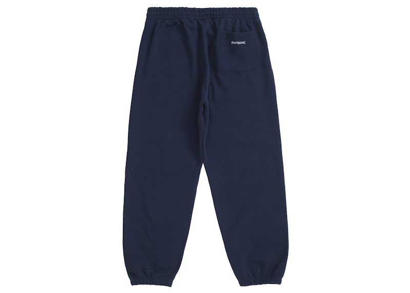 Order Supreme S 标志休闲裤 (SS25) 海军蓝