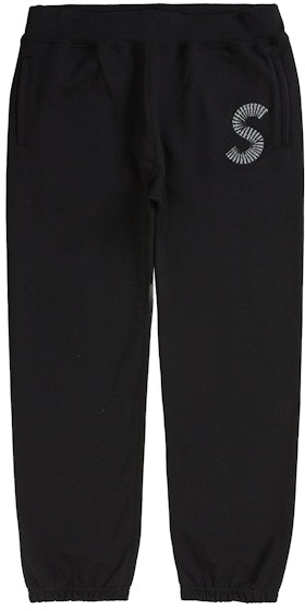 supreme-s-logo-sweatpant-black