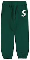 Supreme S Logo Sweatpant Dark Green