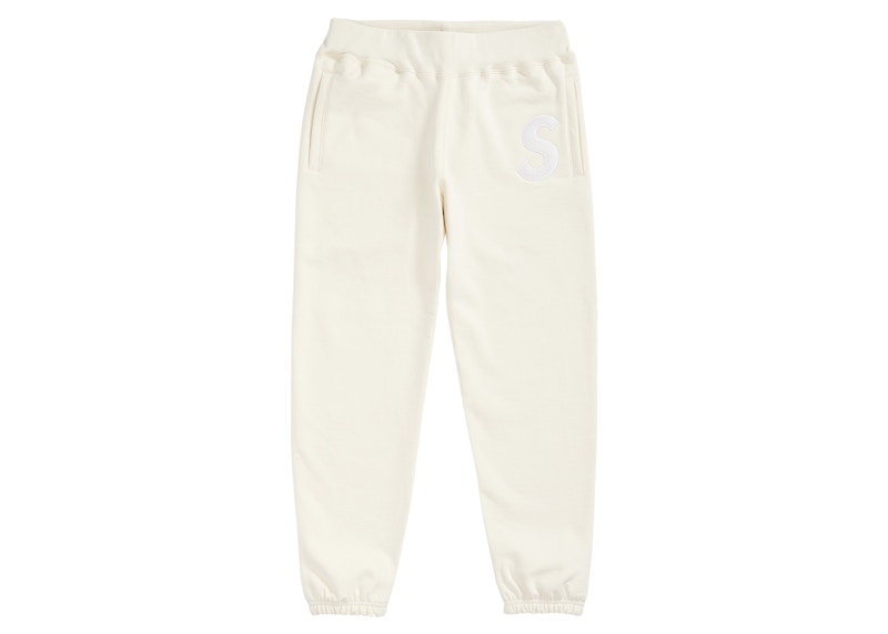 Supreme S Logo Sweatpant Natural