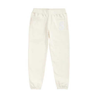 Supreme S Logo Sweatpant Natural
