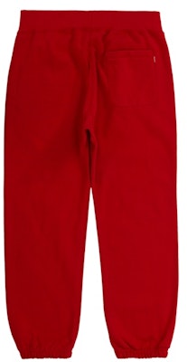 Supreme S Logo Sweatpant Red Order Supreme S Logo Sweatpant Red