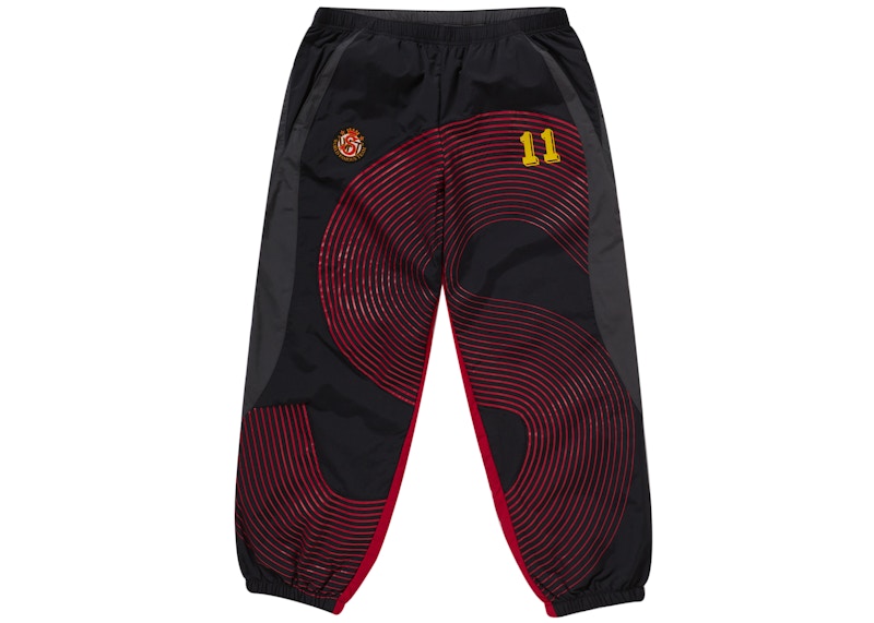 Supreme S Logo Track Pant Black