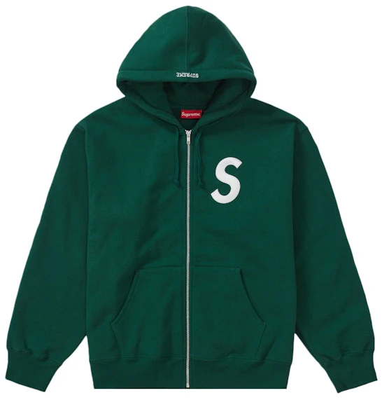 supreme-s-logo-zip-up-hooded-sweatshirt-dark-green