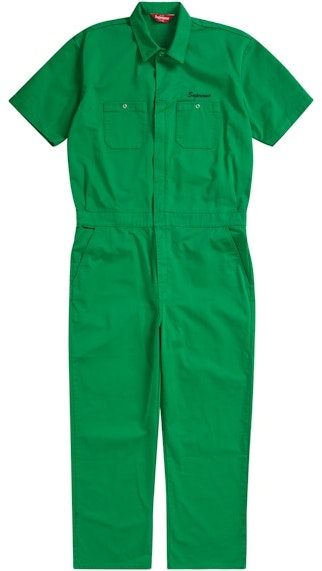 supreme-s-s-coverall-green