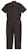 Supreme S/S Coverall Navy Plaid