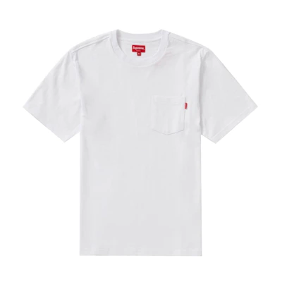 Supreme S/S Pocket Tee (FW20) White