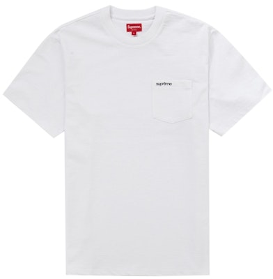 Supreme 短袖口袋T恤 (FW21) 白色 Buy Supreme 短袖口袋T恤 (FW21) 白色