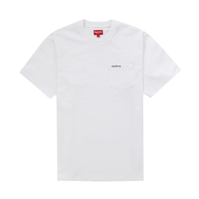 Supreme S/S Pocket Tee (FW21) White