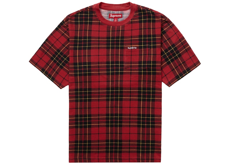 Supreme S/S Pocket Tee (FW23) Plaid