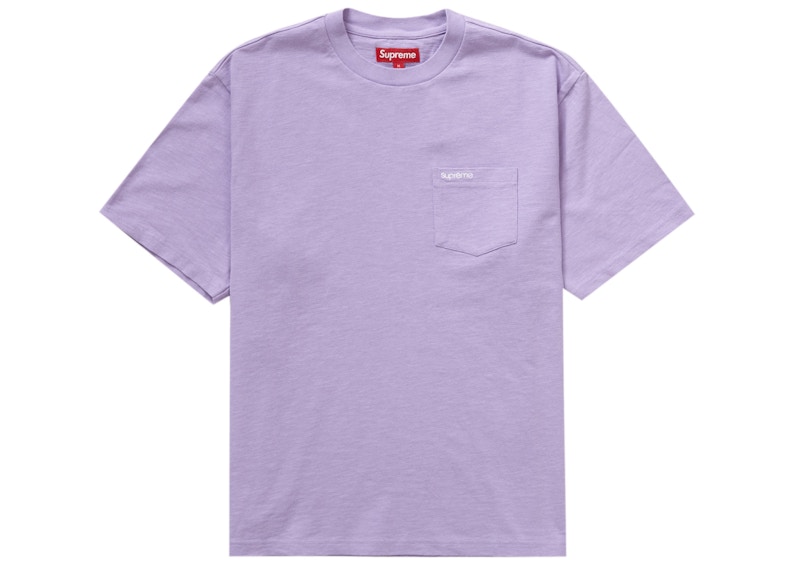 Supreme S/S Pocket Tee (FW23) Violet