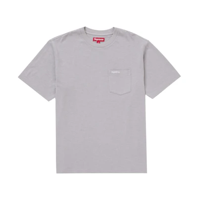 Supreme S/S Pocket Tee (FW24) Grey